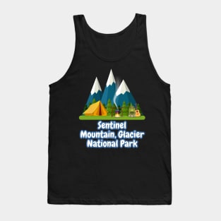 Sentinel Mountain, Glacier National Park Tank Top